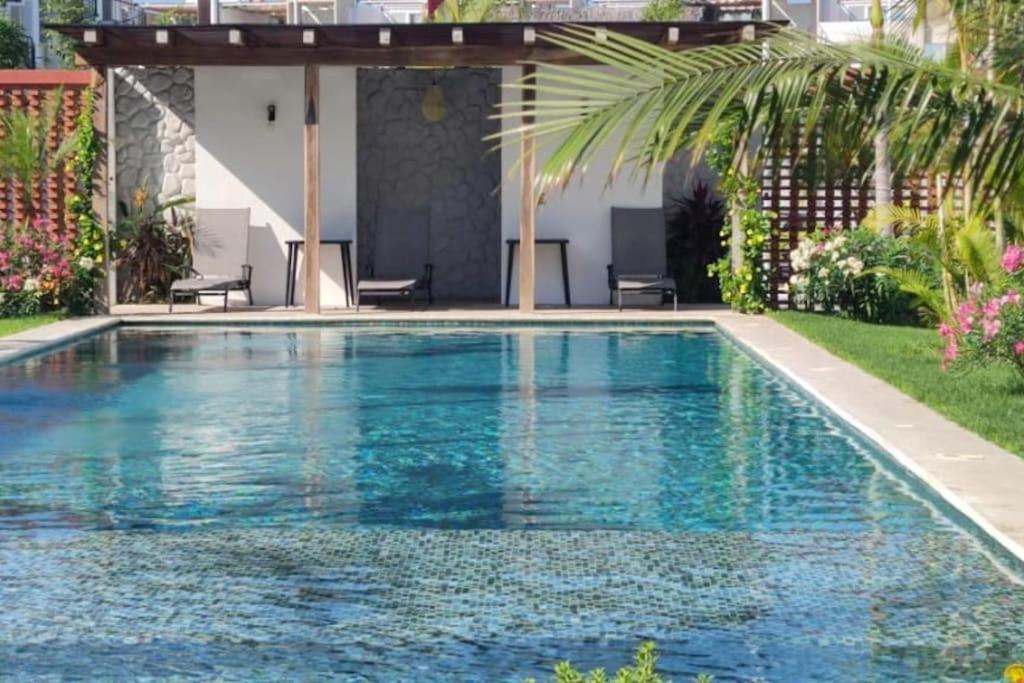 Departamento Con Alberca Apartment Manzanillo Luaran gambar